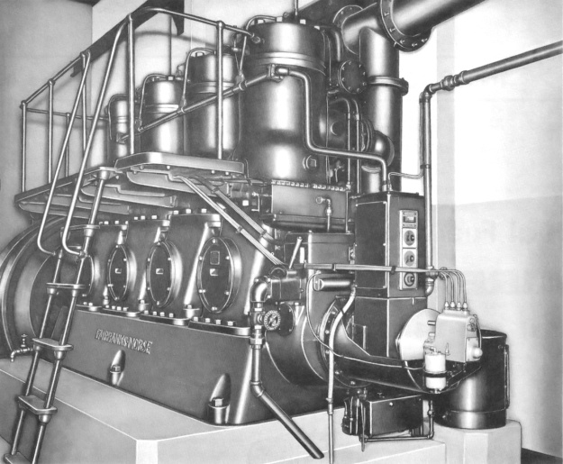 Fairbanks-Morse 32-14 engine