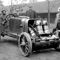 Christie V-4 Engine 1907 Racer