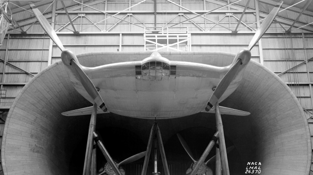 vought-v-173-wind-tunnel-front