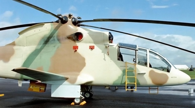 Sikorsky S-67 Blackhawk cockpit