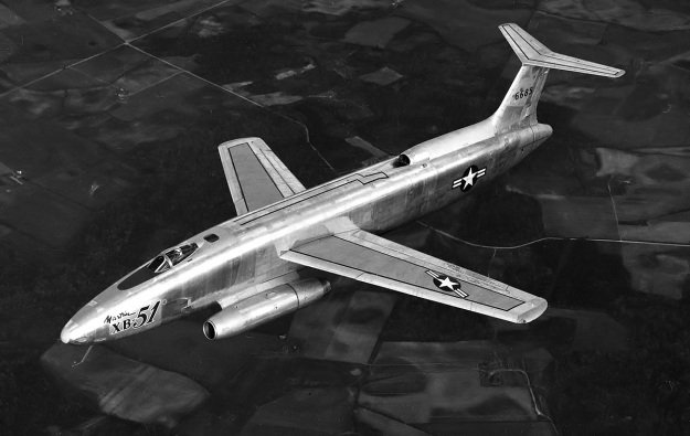 Martin-XB-51-flight-top